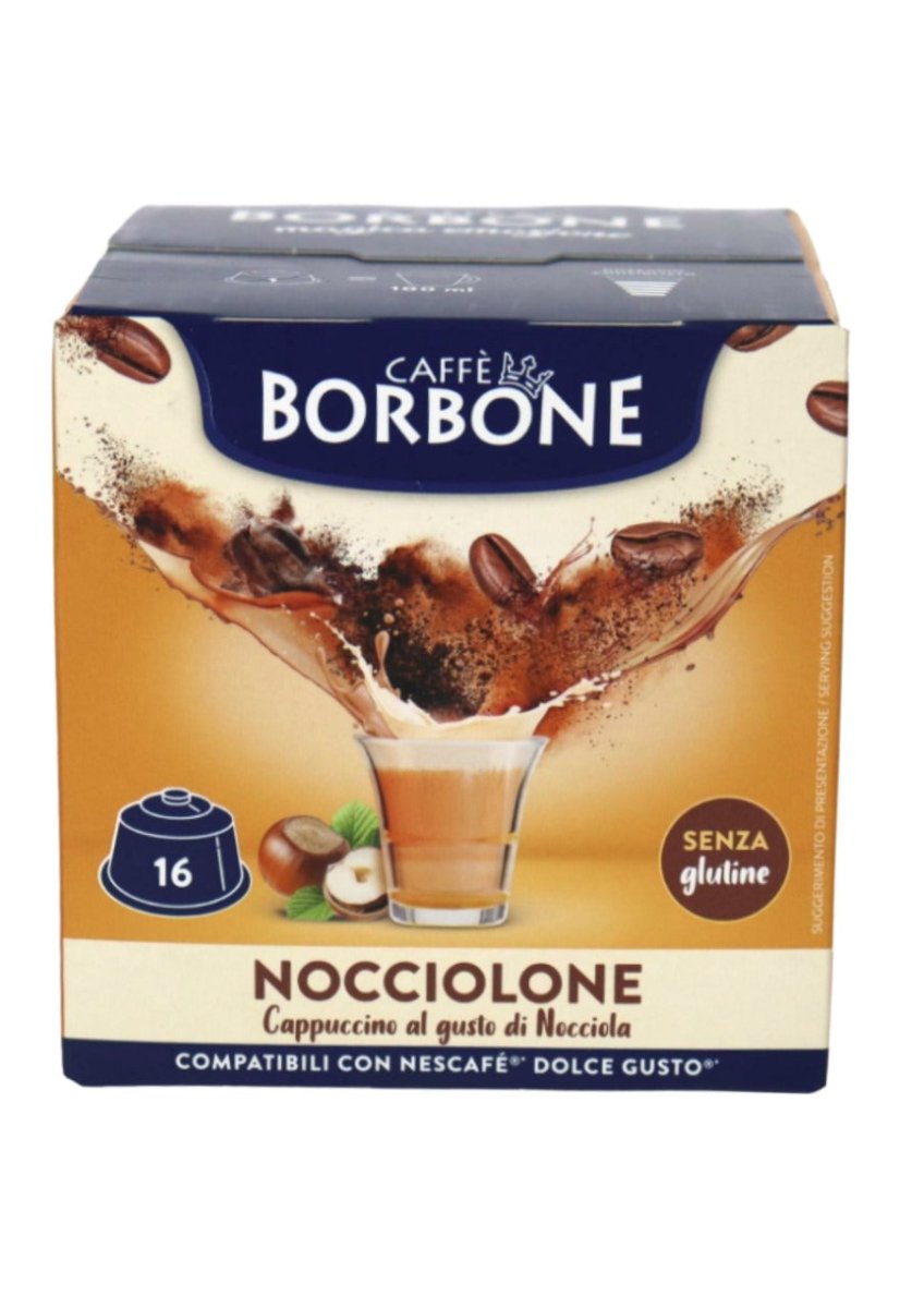 BORBONE CPS DULCE GUSTO NOCCIOLONE CPS 16/1 - SUPERMIX