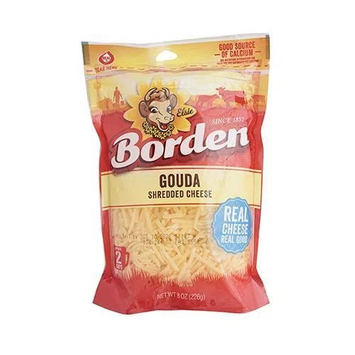 BORDEN QUESO RALLADO GOUDA BORDEN 8 OZ - SUPERMIX