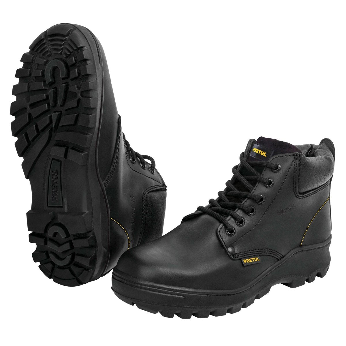 BOTA INDUSTRIAL TALLA 5 NEGRA PRETUL - SUPERMIX