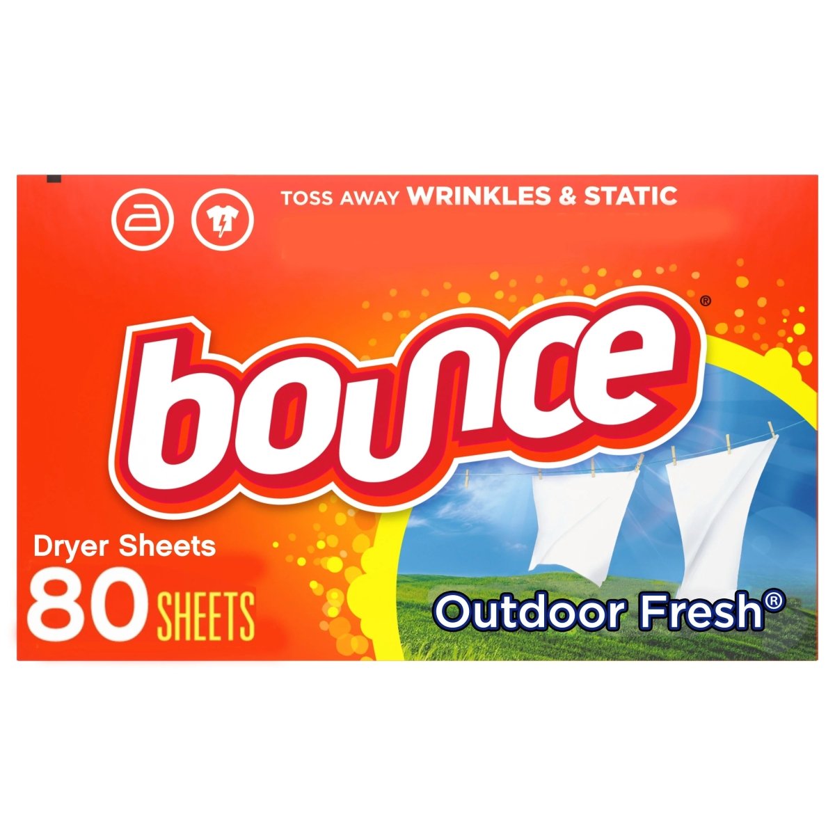 BOUNCE FABRC SFTNR SHEETS 80 CT - SUPERMIX