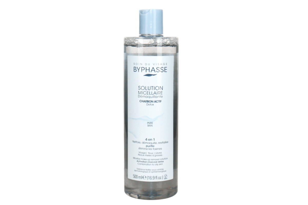 BP SOLUCION MICELAR DEM. CARBON ACTIVADO PRF 4EN1 500 ML - SUPERMIX