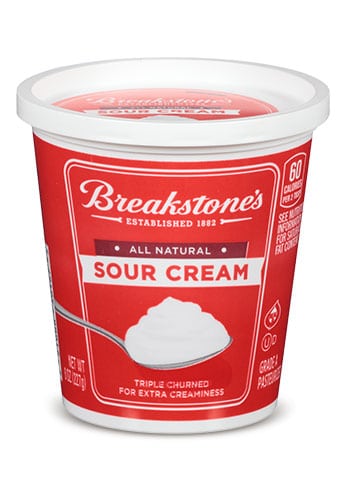 BREASKSTONE SOUR CREAM 8 OZ - SUPERMIX