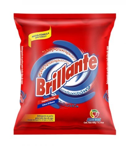 BRILLANTE DETERGENTE REGULAR 400 G - SUPERMIX