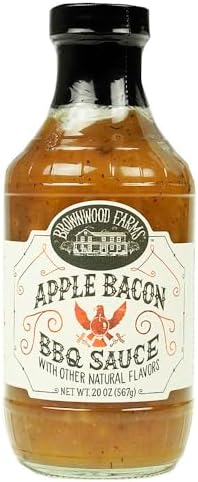 BROWNWOOD FARMS BBQ SAUCE APPLE BACON 20 OZ - SUPERMIX
