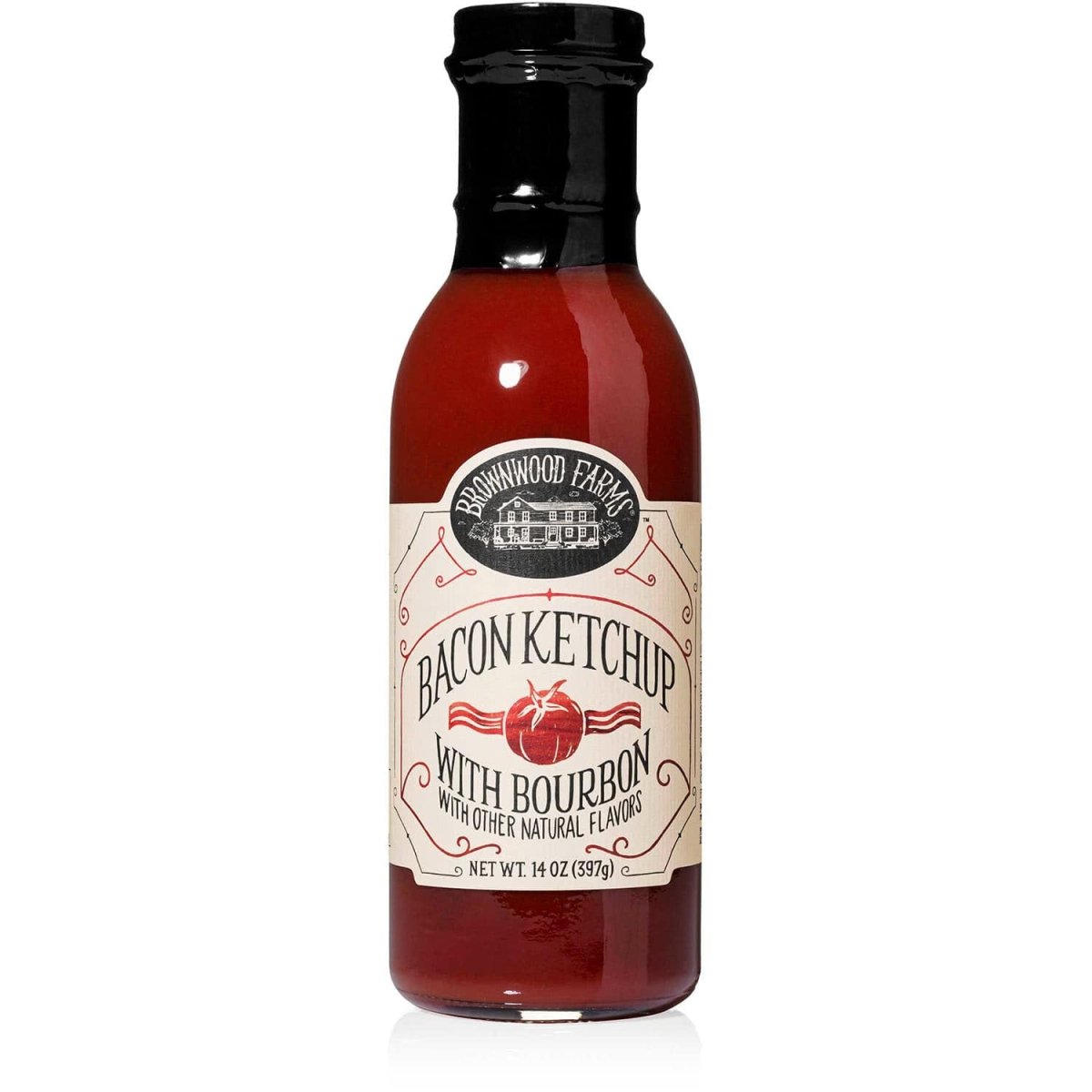 BROWNWOOD FARMS KETCHUP BACON 14 OZ - SUPERMIX