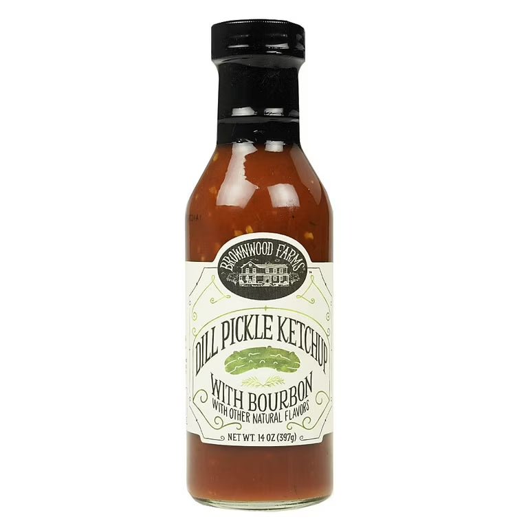 BROWNWOOD FARMS KETCHUP DILL PICKLE 14 OZ - SUPERMIX