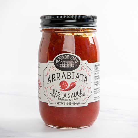 BROWNWOOD FARMS SALSA ARRABIATA 16 OZ - SUPERMIX