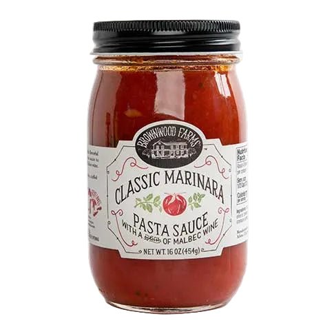 BROWNWOOD FARMS SALSA CLASIC MARINARA 16 OZ - SUPERMIX