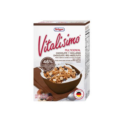 BRUGGEN CEREAL VITALISIMO MULTICEREAL C/CACAO Y AVELLANAS 450 GR - SUPERMIX