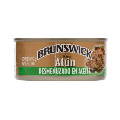 BRUNSWICK TUNA DESMENUZADA EN ACEITE 142 GR - SUPERMIX
