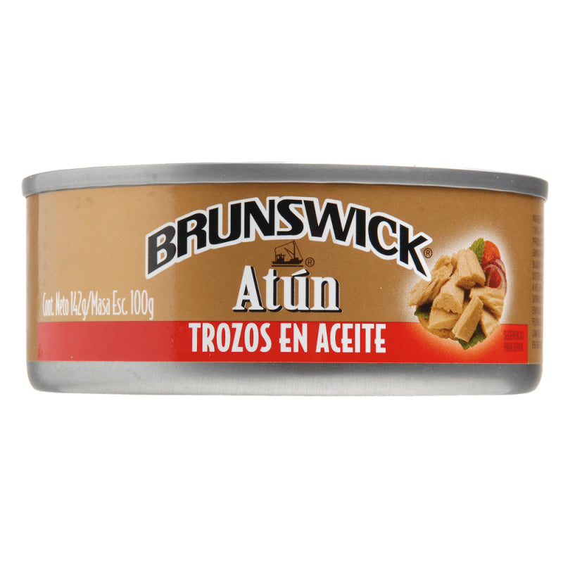 BRUNSWICK TUNA TROZOS EN ACEITE 142 GR - SUPERMIX