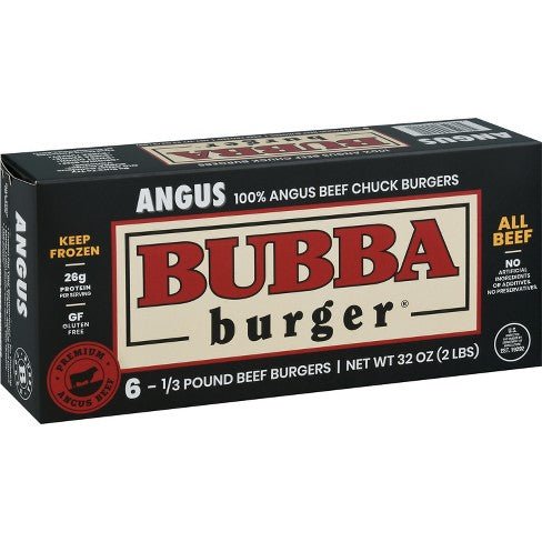 BUBBA ANGUS BURGER 2 LB - SUPERMIX