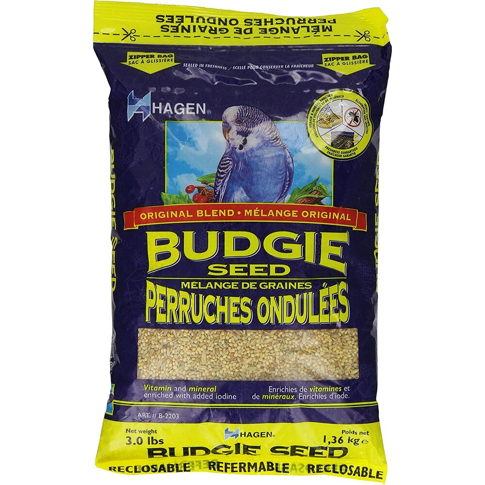 BUDGIE SEMILLA P/AVE VITAMINADA PERICO 3LB B - 2203 - SUPERMIX