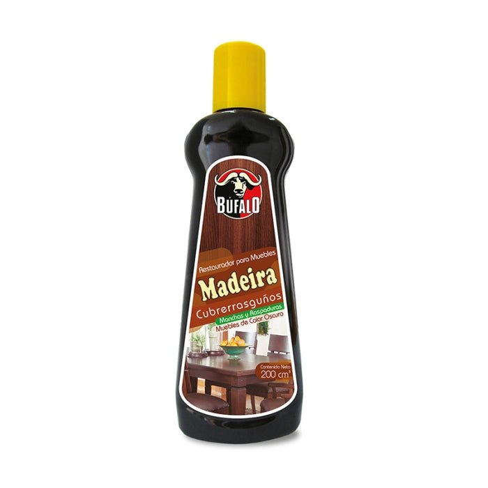 BUFALO ACEITE CUBRERASGUÑOS MADEIRA 200 CC. - SUPERMIX