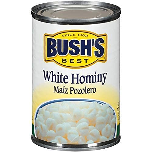BUSH WHITE HOMINY 15.5 OZ - SUPERMIX