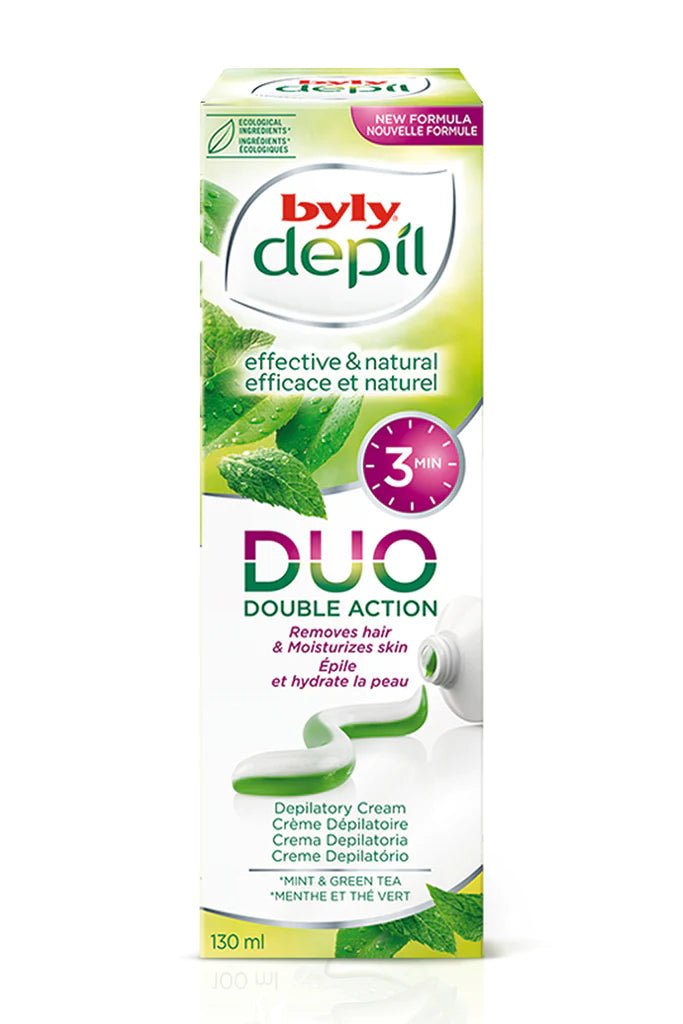 BYLY DEPIL CREMA DEPILADORA MENTA Y TE VERDE 130 ML - SUPERMIX