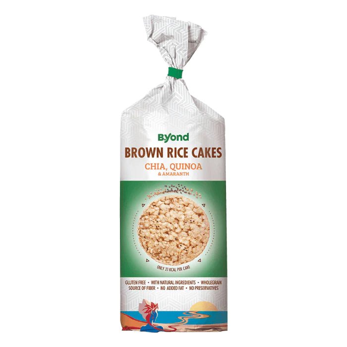 BYOND GALLETA DE ARROZ INTEGRAL CHIA C/ QUINOA 100 GR - SUPERMIX