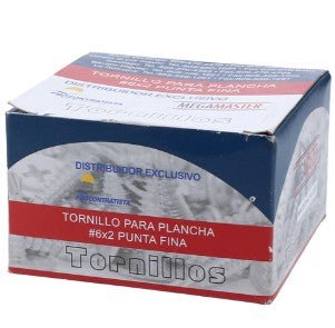 C TOMEGOS TORNILLO 6 X 2'' PTA. FINA (LB) - SUPERMIX