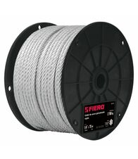 CABLE DE ACERO 1/16'' RIGIDO 7 X 7 HILOS ROLLO DE 75M FIERO - SUPERMIX