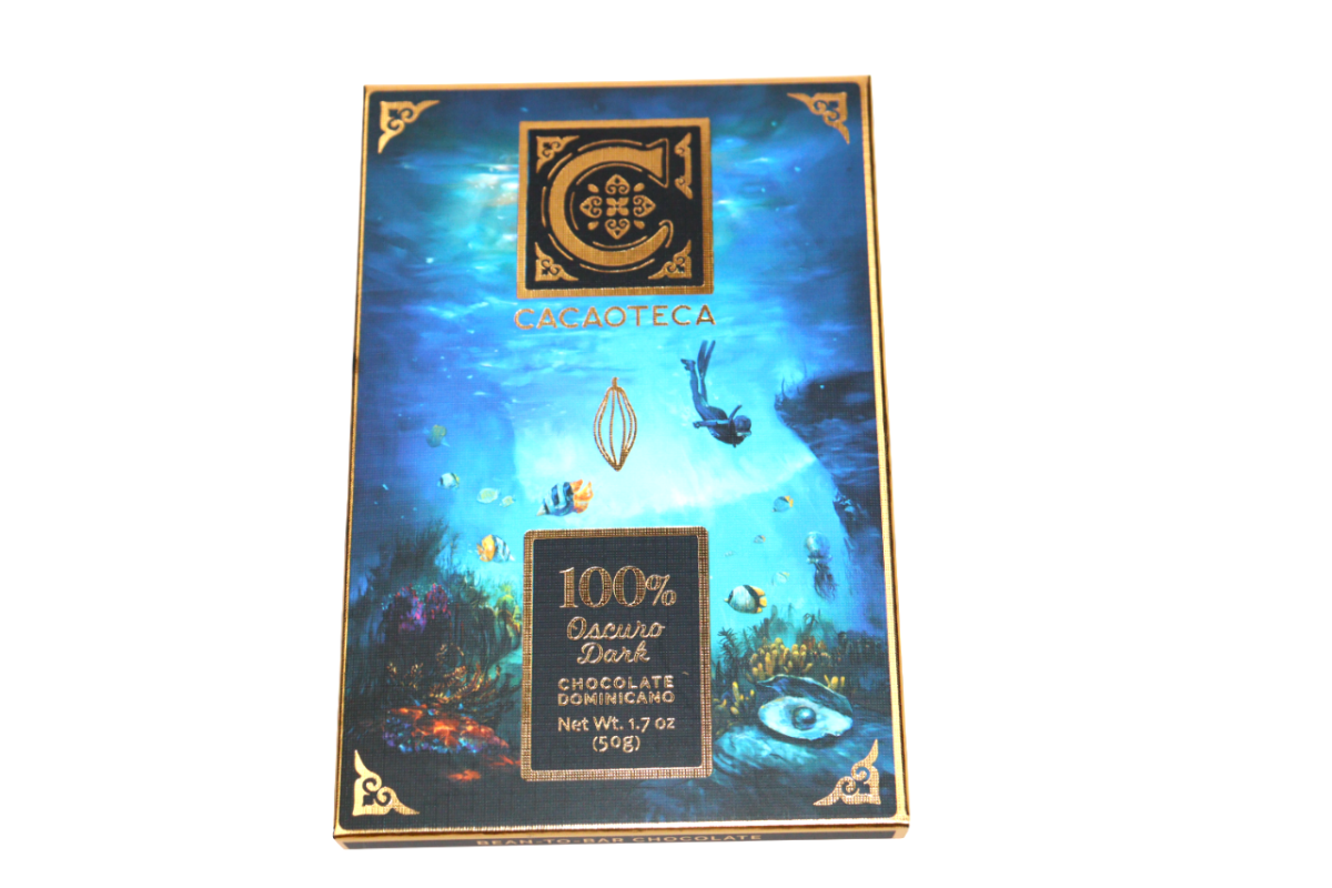 CACAOTECA CHOCOLATE DOM. NEGRO PURO 100% 50 GRS - SUPERMIX