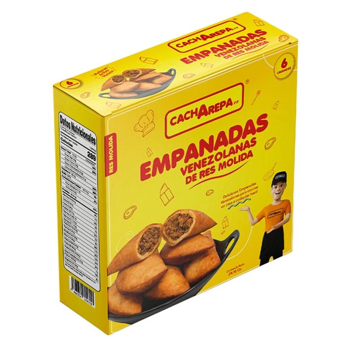CACHAREPA EMPANADAS VENEZOLANAS DE RES - SUPERMIX