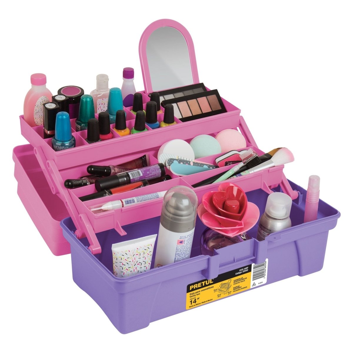 CAJA COSMETICA 14" PRETUL - SUPERMIX