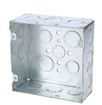 CAJA DE REGISTRO 5X5 DE 1/2 - 3/4 - 1, 1.55MM - SUPERMIX