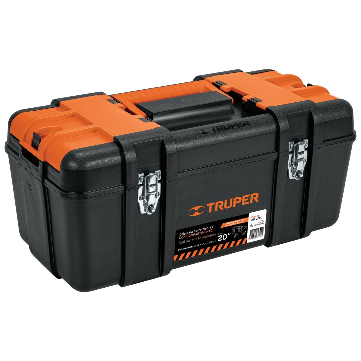 CAJA P/HERRAMIENTA 20" C/COMPARTIMENTOS - SUPERMIX