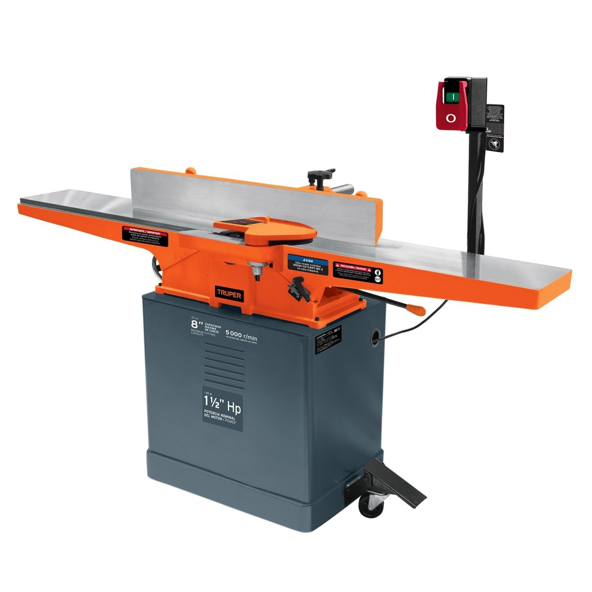 CANTEADORA DE 8", 11/2 HP CANT - 8X - SUPERMIX