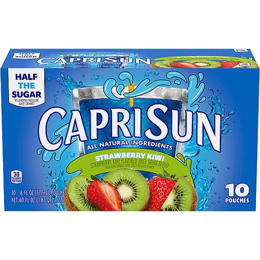 CAPRI SUN STRWB KIWI10%10PK 60 OZ - SUPERMIX