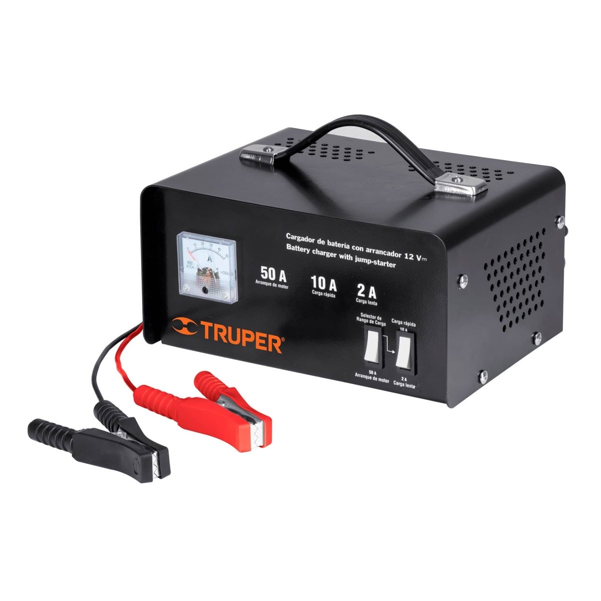 CARGADOR P/BATERIAS 12V 50A CARBA - 50 TRUPER. - SUPERMIX