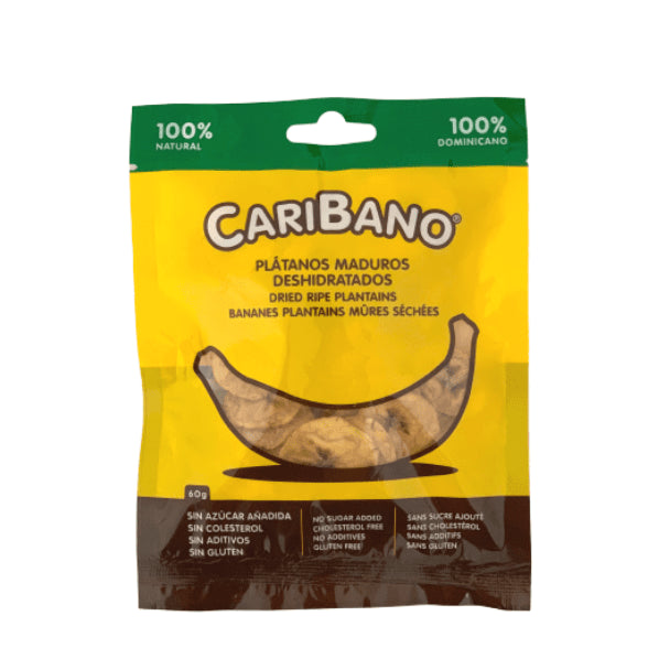 CARIBANO BANANOS DESHIDRATADOS 60 G - SUPERMIX