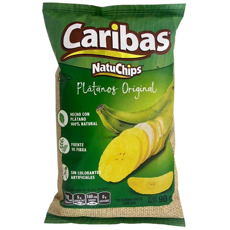 CARIBAS PLATANOS C/ SAL 55 GRS FRITO LAY - SUPERMIX