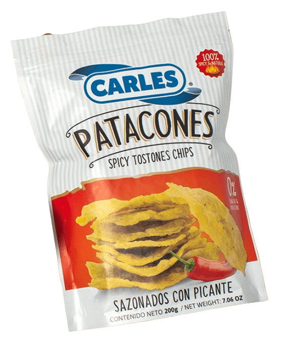 CARLES PATACONES PICANTES CHIPS 200 GR - SUPERMIX