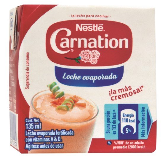 CARNATION LECHE EVAPORADA 135 ML TETRA PACK - SUPERMIX