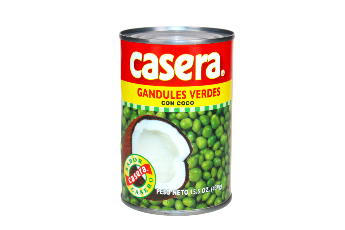 CASERA GUANDULES VERDES CON COCO 15 OZ - SUPERMIX
