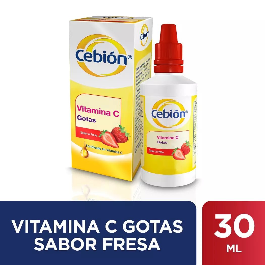 CEBION GOTAS FRESA X 30 ML - SUPERMIX