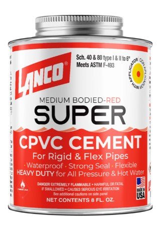 CEMENTO CPVC 8OZ LANCO - SUPERMIX