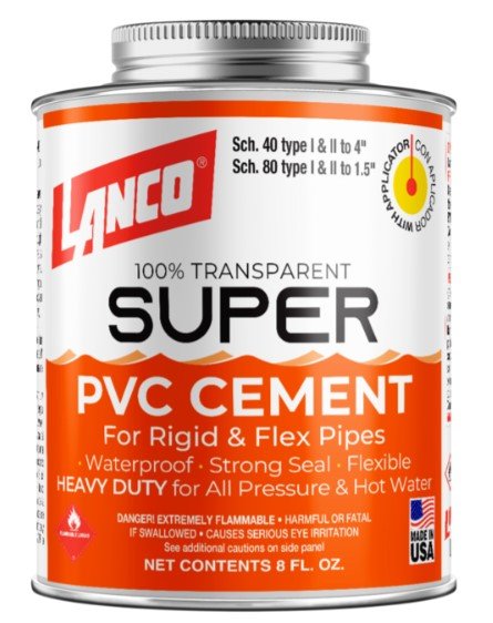 CEMENTO PVC 8OZ LANCO - SUPERMIX