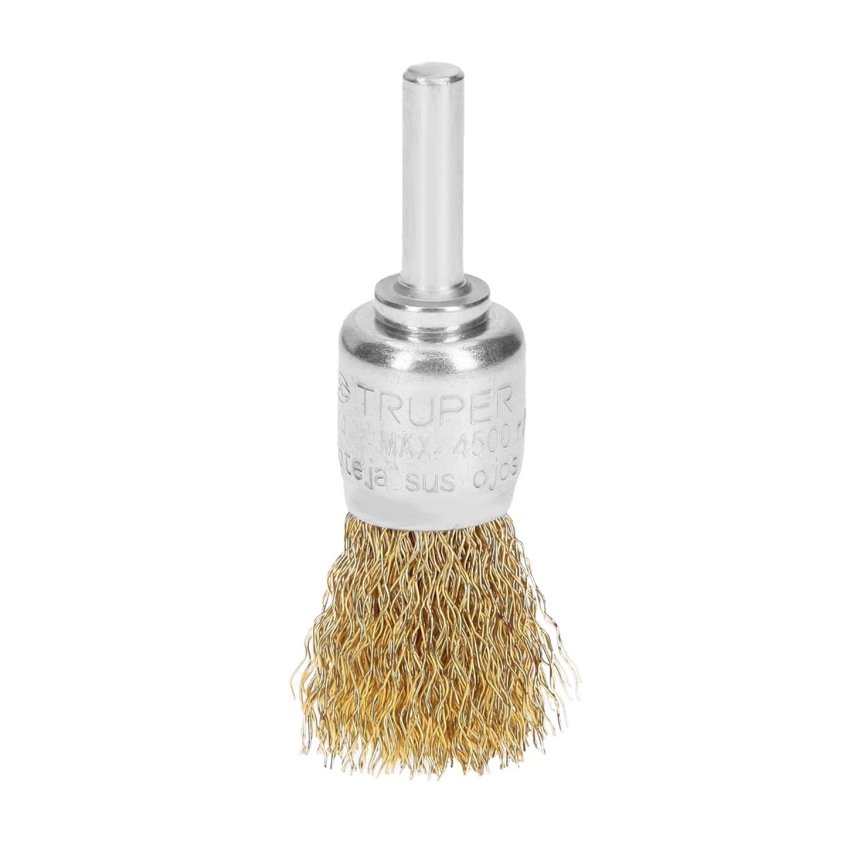 CEPILLO DE ALAMBRE GRUESO 3/4" PARA TALADRO TRUPER - SUPERMIX