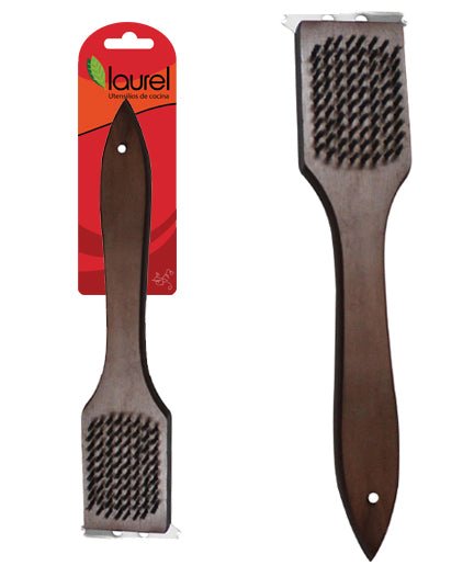 CEPILLO PARA BBQ DE MADERA LAUREL - SUPERMIX