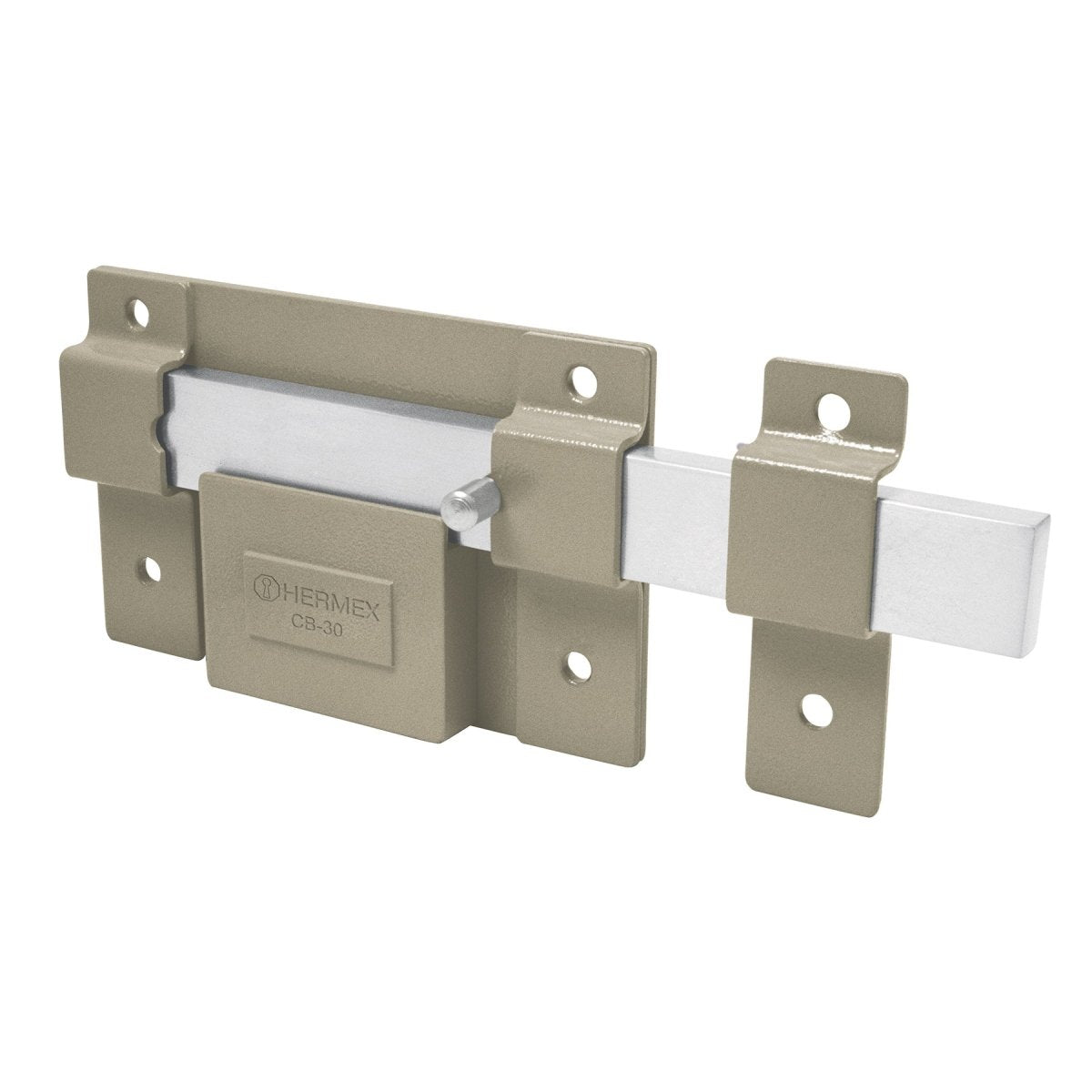 CERRADURA DE BARRA FIJA CILINDRO EXTERIOR HERMEX - SUPERMIX