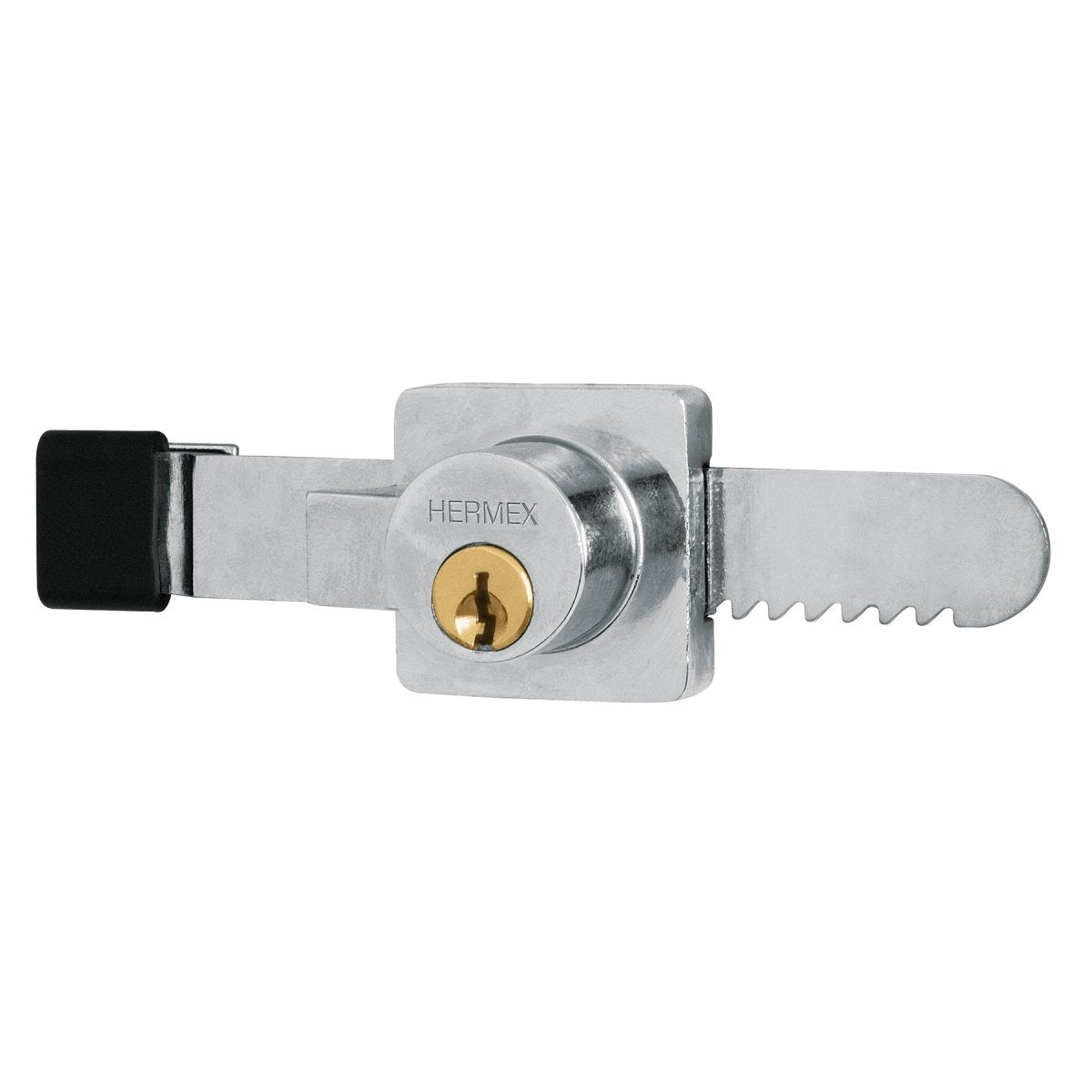 CERRADURA PARA VITRINA DE CRISTAL HERMEX. - SUPERMIX