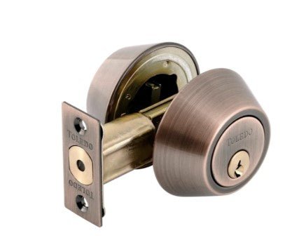 CERROJO DOBLE C/LLAVE INTERIOR, EXTERIOR REF. V1801 - US11 - SUPERMIX