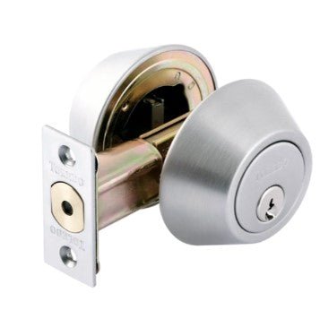 CERROJO DOBLE C/LLAVE INTERIOR, EXTERIOR REF. V1801 - US32D - SUPERMIX