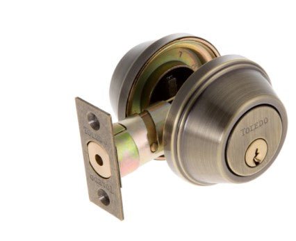 CERROJO DOBLE C/LLAVE INTERIOR, EXTERIOR REF. V1801 - US5 - SUPERMIX