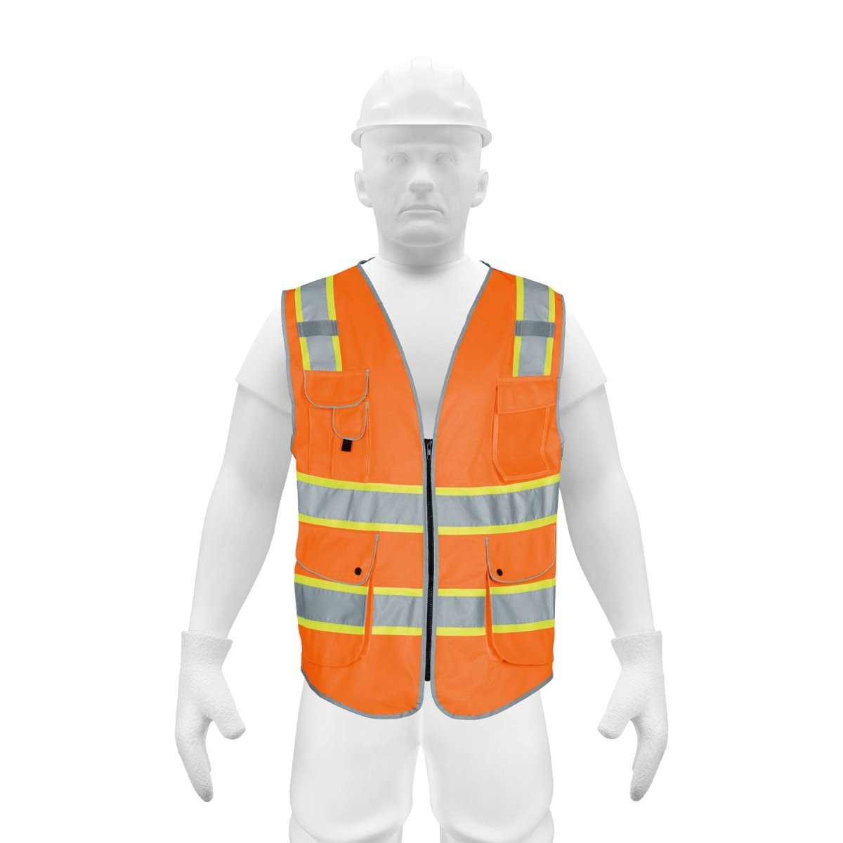 CHALECO DE SEGURIDAD, ALTA VISIBILIDAD, - SUPERMIX