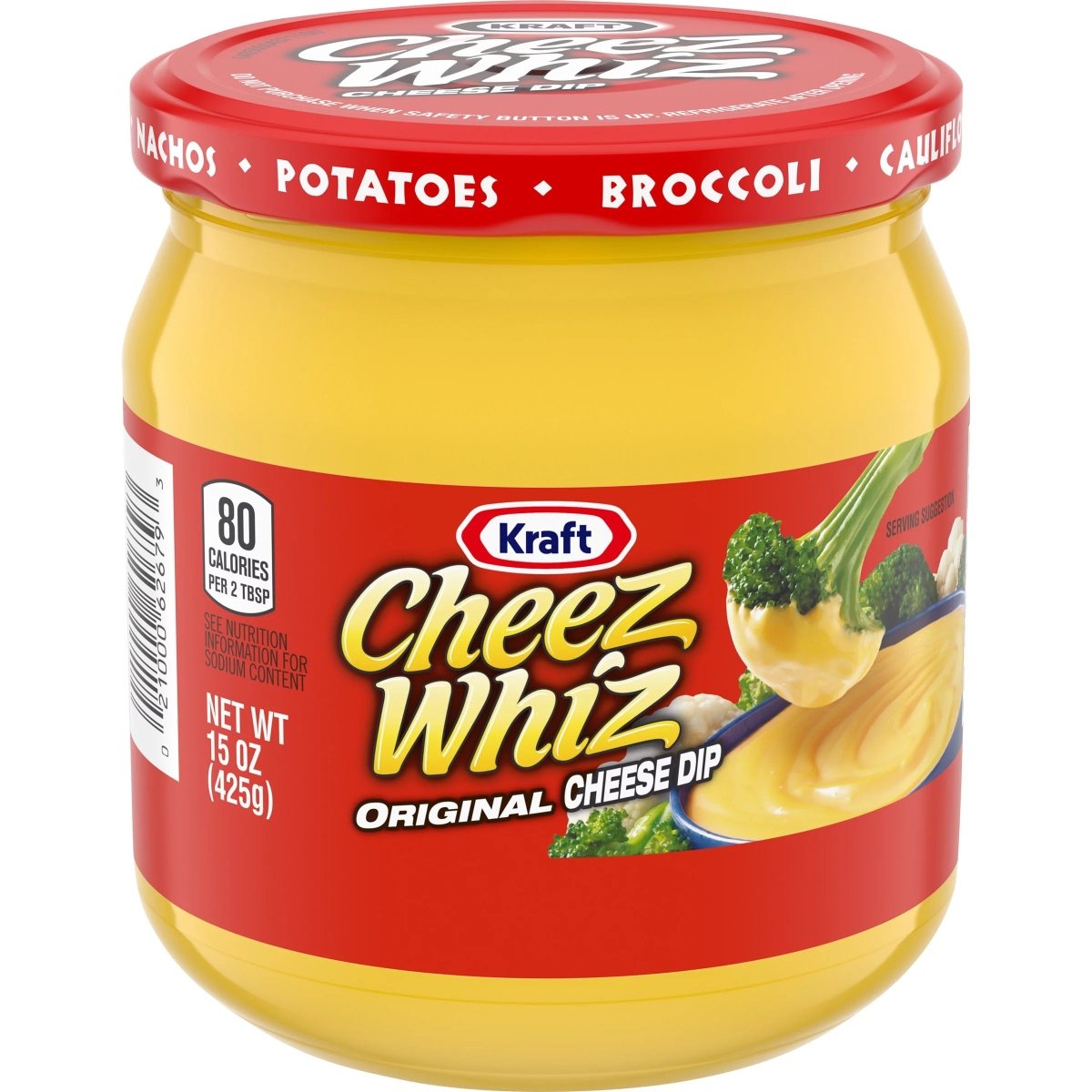 CHEEZ WHIZ PLAIN 15 OZ - SUPERMIX