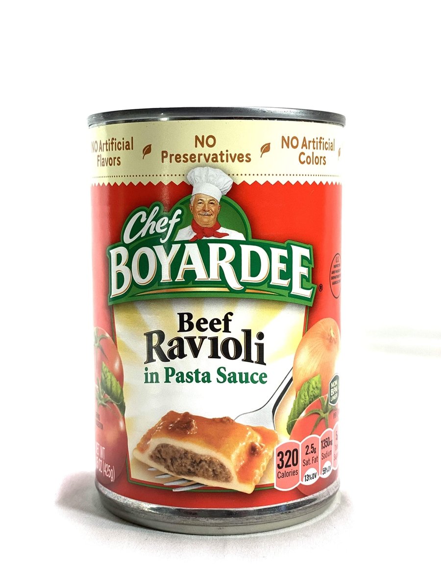 CHEF BOYARDEE PASTA BEEF RAVIOLI 15 OZ - SUPERMIX