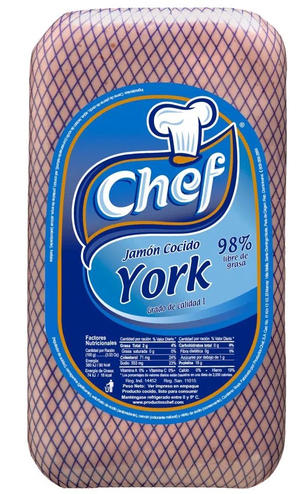 CHEF JAMON COCIDO YORK - SUPERMIX